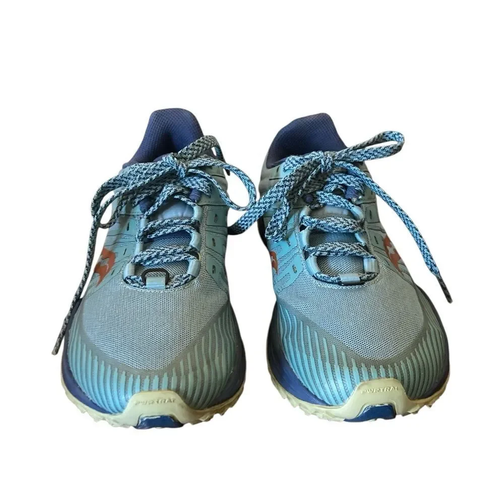 Saucony Women's Size 8 Athletic Shoes in Blue and White